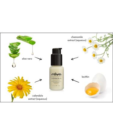 RAYA Serum for Face | Vitamin A & C Anti-Aging Formula | Antioxidant Skin Care for Oily Skin | Smoothing & Refining Chamomile Serum - Buy Online on GoSupps.com