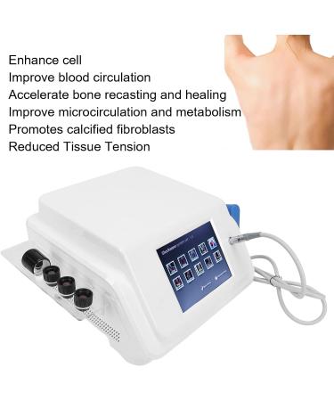 Buy WNSC Shock Wave Therapy Machine - Portable ED Treatment with 4 Massage Heads - Effective Pain Relief & Muscle Relaxation - Buy Online on GoSupps.com