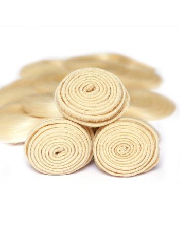 Mila Afro Hairstyles Blonde 613# Real Hair Extensions - Brazilian Body Wave 3 Bundles (22 24 26) - Premium Quality Weaving Hair - Buy Online on GoSupps.com