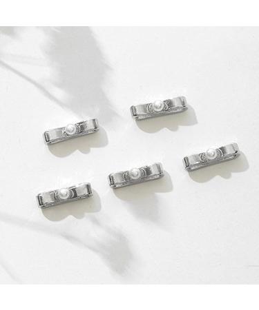5Pieces Ballets Bows Nail Metal Nail Studs Bows Ribbon Nail Rivets Nails Art Jewels for Nails Art Designs Metal Nails Art Studs - Buy Online on GoSupps.com