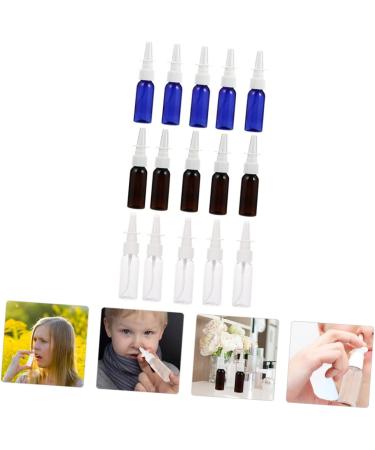 ADOCARN 15pcs Refillable Mist Spray Bottles for Travel - Compact, Practical and Empty Fine Mist Atomizers for Women and Men - Buy Online on GoSupps.com