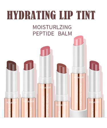 Sitovely 6PCS Hydrating Jelly Lipstick Lip Tint Powerful Lipstick Moisturizing Lip Tint Water Plumping Lip Gloss Lightweight Tinted Lip Balm - Buy Online on GoSupps.com