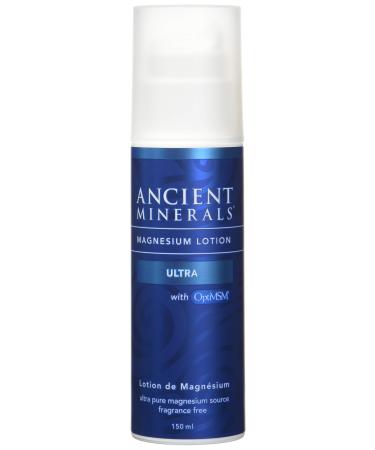 Ancient Minerals Magnesium lotion ultra + msm 5 Ounce