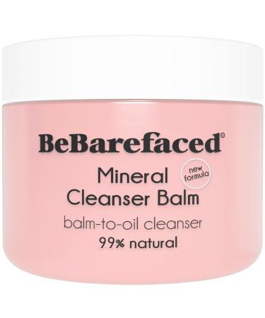 Cleansing Balm Makeup Remover + Pink Kaolin Clay. Anti Ageing Natural Cleanser Balm