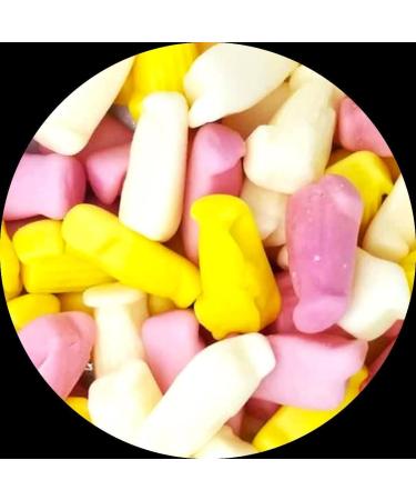 Milkshakes Strawberry Vanilla and Banana Milkshake Flavour Gummy Soft Chewy Sweets 160g - 3x Share Bags - Buy Online on GoSupps.com