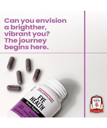 JungKwanJang Eye Health Herbal Formula with Bilberry & American Ginseng - Vision Care Reduced Eye Strain Cognitive Support - 30 Day Supply(30 Capsules) - for Men and Women - Buy Online on GoSupps.com