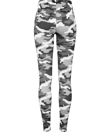 Buy Urban Classics Women's Camo Leggings - Stylish Yoga & Fitness Pants | XS-5XL | Multi-Colored Snow Camo 787 - International Shipping Available - Buy Online on GoSupps.com