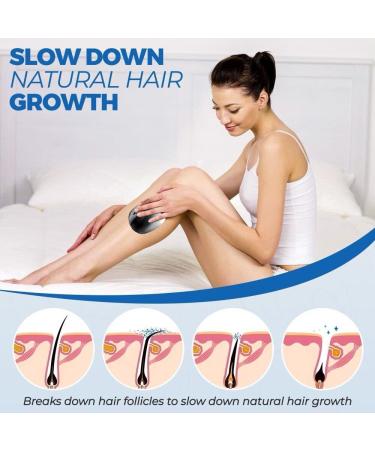 Crystal Hair Removal Eraser for Sensitive Skin - Painless Hair Remover for Men and Women - Back, Arms, Legs - Magic Hair Removal Device - Buy Online on GoSupps.com