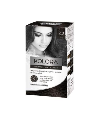 KOLORA AROMA Kolora Hair Dye 2.0 Black Brown 60 ml