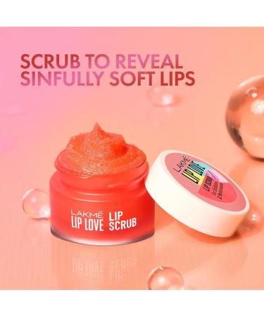 Exfoliating Lip Scrub with Hyaluronic Acid - Soft Smooth Lips | Lip Love 15g | International Shipping - Buy Online on GoSupps.com