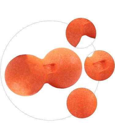 Solustre 2 STK Peanut Massage Ball - Handheld Muscle Roller for Yoga & Foot Massage - EPP Double Ball Massage Device for Total Body Relaxation - Buy Online on GoSupps.com