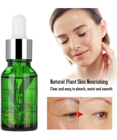 Face Serum Green Tea Seed Clear Skin Serum Moisturizing Shrink Pores Anti-Aging Repaired Face Essence Deep Cleaning 15ml - Buy Online on GoSupps.com