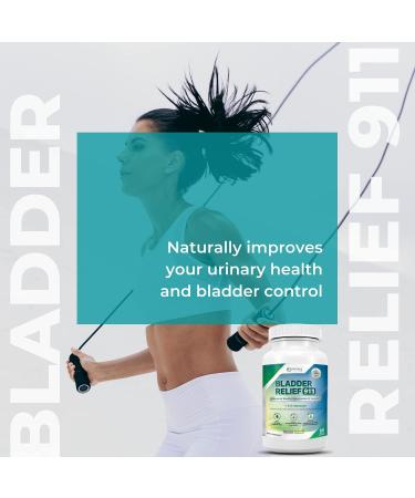 Bladder Relief 911 Detoxifying Strength - for Men and Women Provides Bladder Support 60 Veggie Capsules 60 Count (Pack of 1) - Buy Online on GoSupps.com