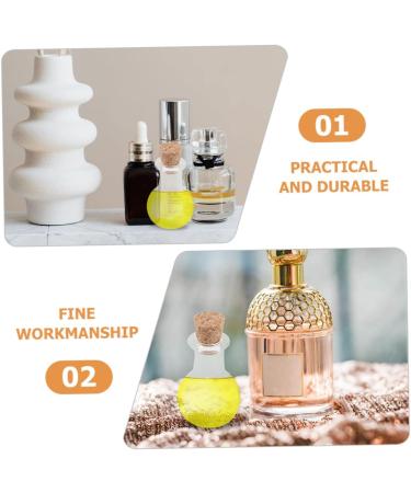Zerodeko 20Pcs drifting bottle medicine storage bottle wish bottle Wishing bottle glass jar empty glass bottle display bottle storage rack specimen collection bottle - Buy Online on GoSupps.com