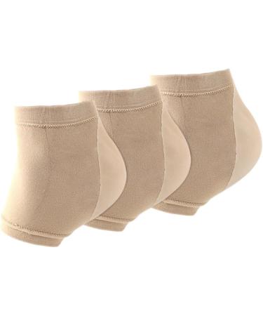 minkissy 2 Pairs Foot Gel Pads Heel Cushion Socks Gel Heel Socks Gel Socks Plantar Insoles Womens Shoe Inserts Hydrating Socks Calcetines para Mujer Silicone Gel Miss Breathable - Buy Online on GoSupps.com