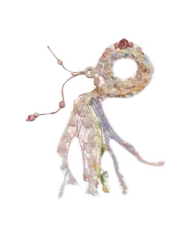 OralGos Colorful Tassels Bracelet Ethnic Theme Handwoven Jewelry Handmade Chinese Tibetan Bracelet