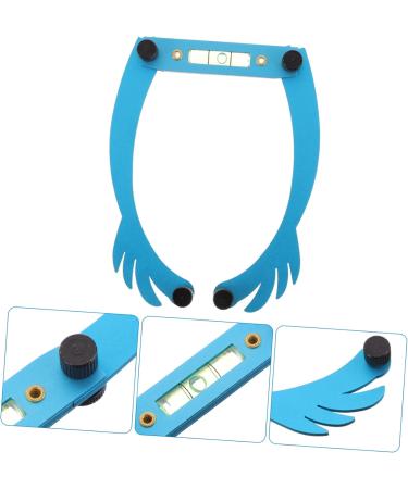 Hemoton eyebrow threading kit level ruler aluminum alloy microblading kit brow mapping tool 25.5x1.3cm Blue - Buy Online on GoSupps.com