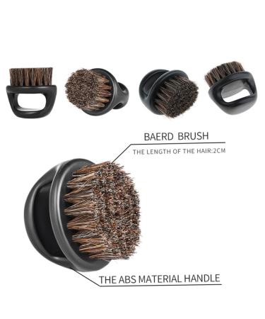 Minkissy Wild Boar Bristle Beard Brush & Hairbrush for Men - Premium Beard Care & Grooming Tools - Buy Online on GoSupps.com