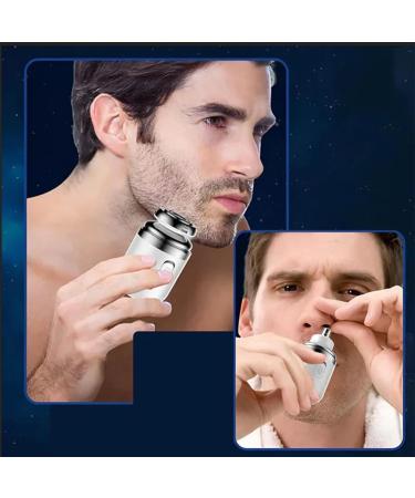 Buy Black Mini Portable Electric Shaver - Wet & Dry Full Body Shaver for Men | International Shipping - Buy Online on GoSupps.com