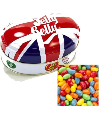Jelly Union Jack Assorted Mix Jelly Bean Tin 200g - Buy Online on GoSupps.com