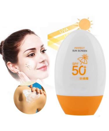 Buy Sunscreen 55ml SPF50 - Ultra Moisturizing UV Protection Long-Lasting & Light Texture Sunblock for All Skin Types - Buy Online on GoSupps.com