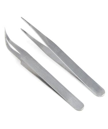 TRIXES Craft Tweezers for Gems Rhinestones - Nippers - Art Acrylic Gel Picking Tool