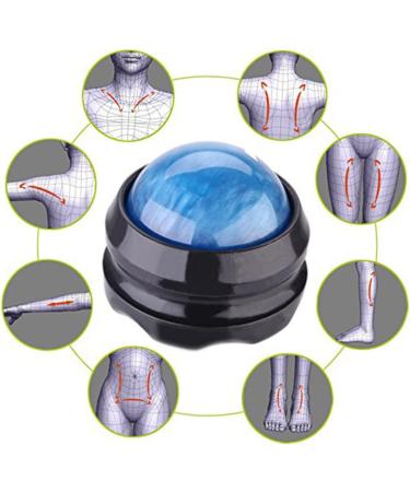 Beavorty 2-in-1 Ice Roller Massage Ball - Cold Therapy Essential Oil Massage Tool Cryotherapy Exercise Roller for Pain Relief - Buy Online on GoSupps.com