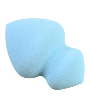 Vbnuyhim Makeup Sponges For Blending - Gyro Shape Soft Beauty Cosmetic Blender - Professional Streak Application Blender Sponge For Enhanced Makeup Application For Foundation Liquid Cream And Gyro Beauty Egg 28*40*60 Blue