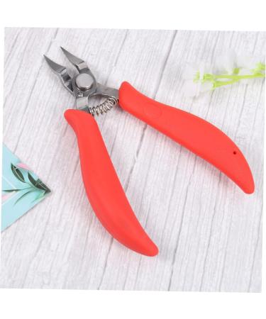 Beaupretty Pedicure Tools Nail Tool Cuticle Pliers Cuticle Trimmer Scraper Tool Cuticle Remover Professional Cuticle nippers Manicure Nipper Nail Nipper Leather Pliers Stainless Steel - Buy Online on GoSupps.com