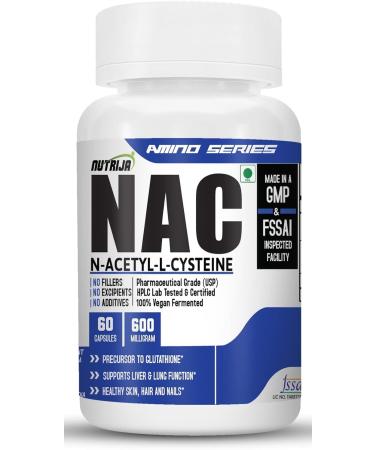 N-Acetyl CYSTEINE (NAC) (600 MG) - 60 Capsules