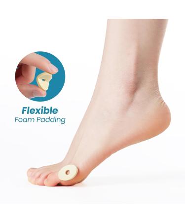 Corn Cushions for Toes & Feet - Pain Relief Pads with Foam Padding - Self-Stick Callus Cushions for Sore Spots (Medium 90 Count) - International Shipping Available - Buy Online on GoSupps.com
