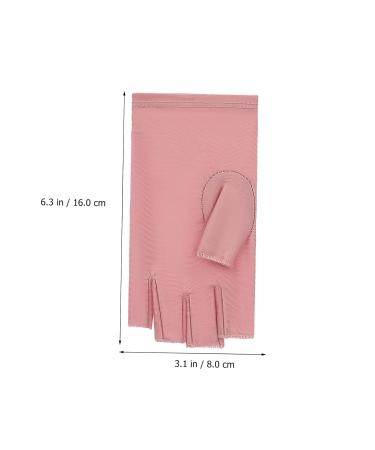 DRESSOOS 2 Pairs Uv Gloves Uv Manicure Gloves Nail Uv Lamp Manicure Gloves Anti Uv Nail Art Gel Nail Art Accessory Nail Art Supplies Anti Gloves Nails Gel Cotton Sun Protection Accessories - Buy Online on GoSupps.com