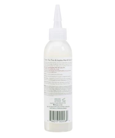 Cantu Tea Tree & Jojoba Hair & Scalp Oil with Shea Butter 6 fl oz - Nourishing Hair Treatment - Buy Online on GoSupps.com