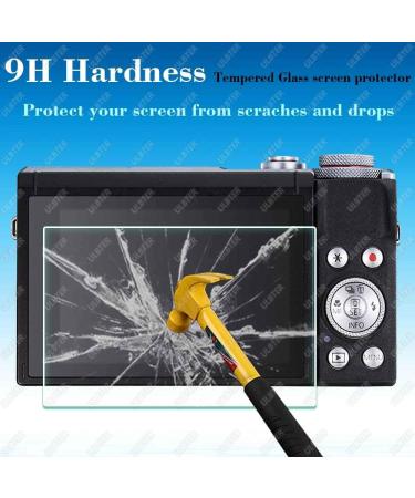 ULBTER G7 X Mark III Screen Protector - 3Pack Tempered Glass Cover for Canon G7XIII Digital Camera | 9H Hardness, Anti-Scratch, Anti-Fingerprint, Anti-Bubble, Anti-Water, Anti-Dust - Buy Online on GoSupps.com