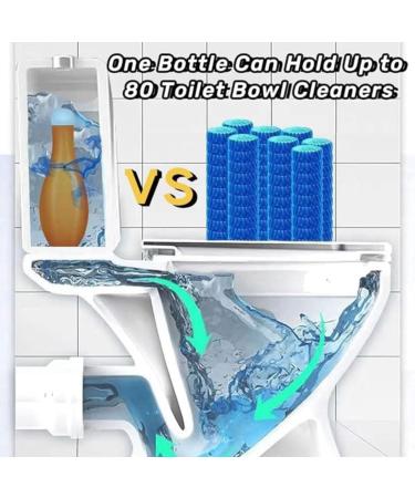 Bowling Blue Bubble Toilet Bowl Cleaner Automatic Long-Lasting Toilet Bowl Cleaner in Bottle Bowling Toilet Cleaner Toilet Cleaner for Cistern Toilet Fresheners for Deodorizing & Descaling - Buy Online on GoSupps.com