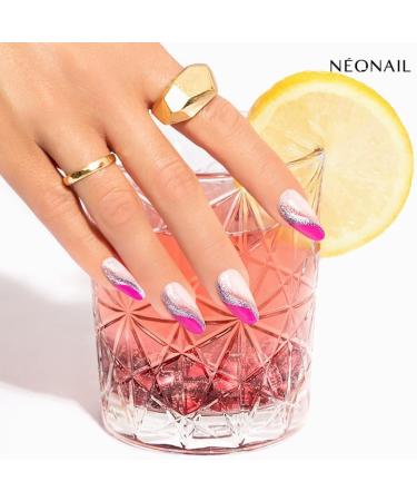 NEONAIL UV Nail Polish 7.2 ml Blue Satin Sky Cat Eye NEONAIL Colours UV Varnish Glitter Gel Nails Nail Design Shellac Blue Sky White - Buy Online on GoSupps.com