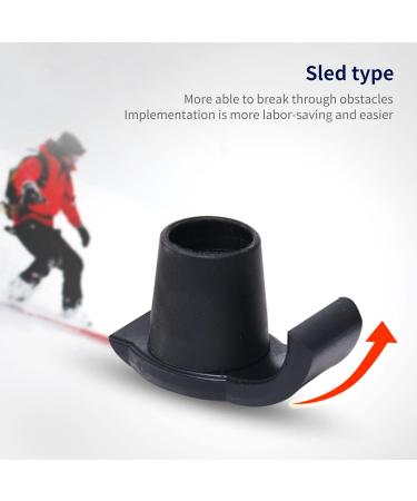 Plastic Ski Glides High Strength Lightweight Sled Glides for Assist Walker Heavy Duty Coaster Skis for Medical Walkers 1pc - Buy Online on GoSupps.com