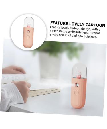 minkissy Humidifier Hydrating Instrument Portable Face Humidifier Cool Mist Sprayer USB Facial Mister Face Mister Sprayer Steamer for Facial Face Beauty Tools Beauty Instrument Pc Pink Care - Buy Online on GoSupps.com