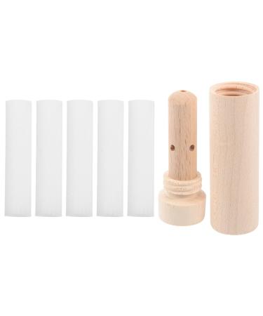 Healvian 1 Set Essential Oil Aromatherapys Tubes Inhaler Sticks Blank Nasal Inhalers Empty Fragrance Oil Sticks for Essential Oil Aromatherapys Fragrance Oil