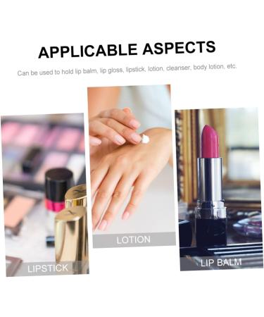 Didiseaon 1pc Lipstick Tube Makeup Samples Wood Lip Gloss Holder Natural Lipstick Blush Makeup Lip Balm Tube for Refilling Pearlescent Lipstick Stand Light the Light Plastic - Buy Online on GoSupps.com