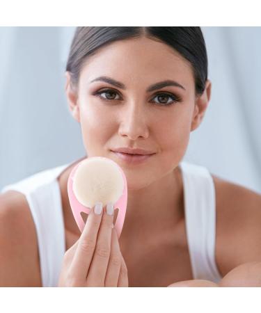 minkissy Silicone Face Scrubber Double Sided Face Brush Face Exfoliating Brush Face Brush Exfoliator Silicone Face Washing Brush Face Scrub Brush Artificial Fiber Cleansing Facial Cleanser - Buy Online on GoSupps.com