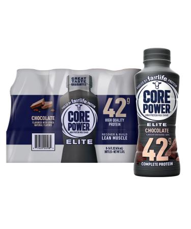 FAIRLIFE NUTRITION PLAN Core Power Elite 42g. Protein Shake, Chocolate (14 fl. oz, 8 pk.) - Buy Online on GoSupps.com