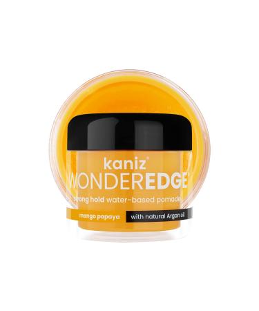 Kaniz Wonder Edge Mango Papaya water based pomade 120 ml Yellow