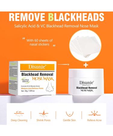Blackhead Removal Strip105oz Pore Cleaner Strips Plant Purifying Clay Stick Moisturizing & Oil Control Facial Pore Cleanser for Women and Men Homraa - Buy Online on GoSupps.com