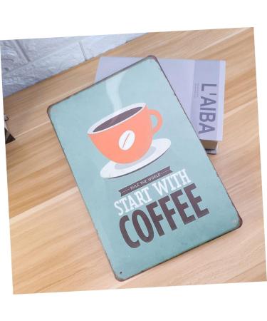 Levemolo Emblems Plaque Wall Decor Retro Decor Out Door Decor Iron Painting Tin Signs The Sign Antique Coffee Picture 1 medium - Buy Online on GoSupps.com