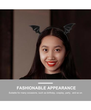 Beaupretty Cosplay Bat Headband Halloween Party Headband Bat Wing Headband Bat Hair Clips Costume Headpiece for Halloween - Buy Online on GoSupps.com