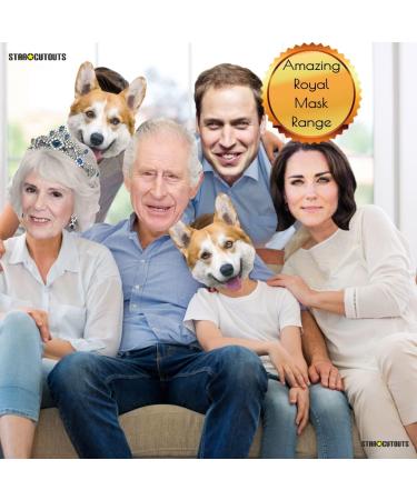 Star Cutouts SM438 Camilla Queen Consort Mask Crown - Buy Online on GoSupps.com