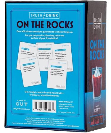 Truth or Drink On The Rocks: 400+ Intriguing Icebreaker Questions for Deep Conversations - Buy Online on GoSupps.com