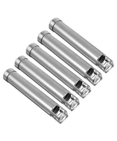 Lurrose 5st MOXA presser Moxa gel holder for strip holder Stocking stick roll burner holder Moxibution Moxa burner Moxibusstaufen Ai Zhu Moxa-Box Rustproof steel