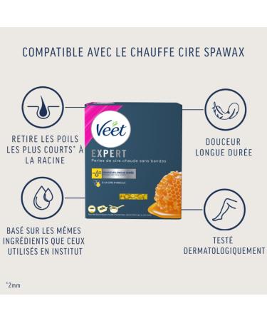 Veet - Beeswax Hot Wax Beads for Electric Hair Removal Device - 230g - Buy Online on GoSupps.com